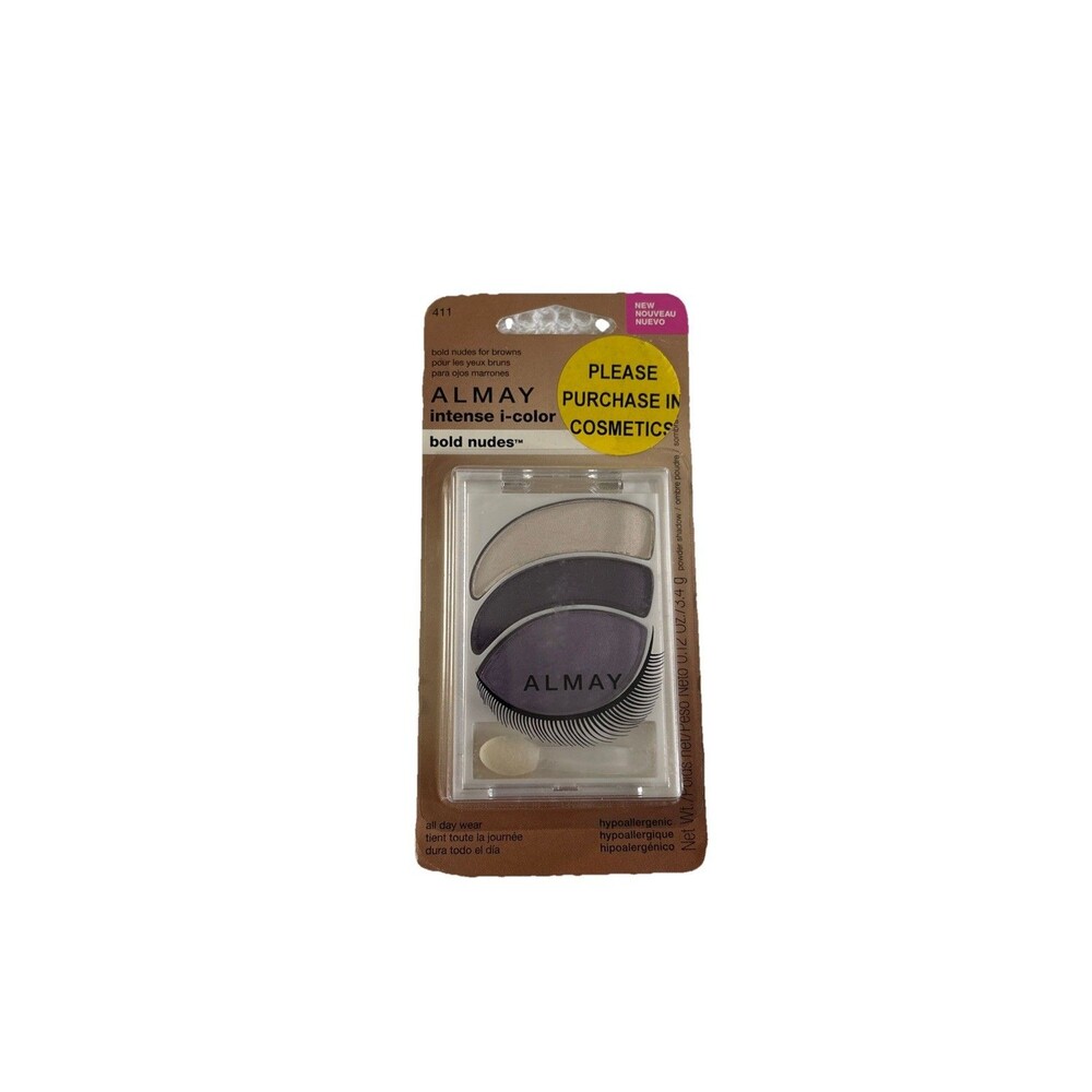 New Discontinued Almay Intense i-Color Bold Nudes For BROWN EYES # 411 Vintage